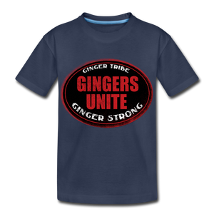 Ginger Unite - Kids' Premium T-Shirt - navy