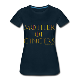 Mother of Gingers - Women’s Premium T-Shirt - deep navy