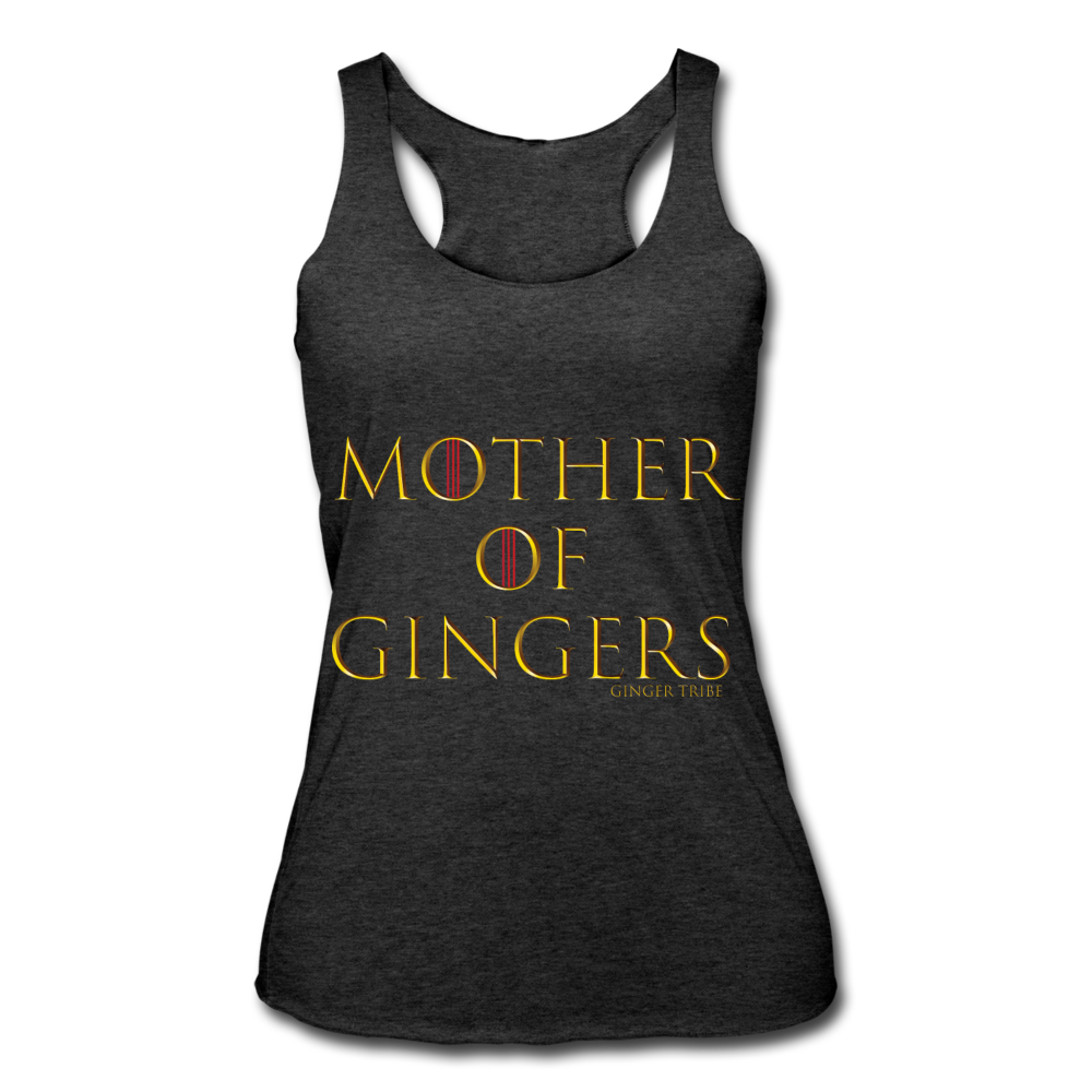 Mother of Gingers - Women’s Racerback Tank - heather black
