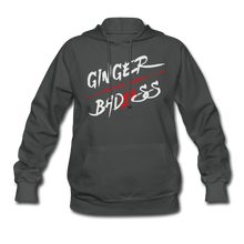 Load image into Gallery viewer, Ginger Bad*ss - Women&#39;s Hoodie - asphalt