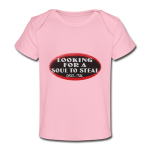 Soul to Steal - Organic Baby T-Shirt - light pink