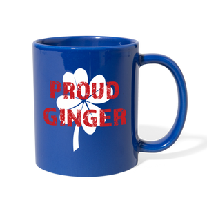 Proud Ginger - Full Color Mug - royal blue