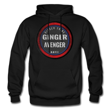 Load image into Gallery viewer, Ginger Avenger - Gildan Heavy Blend Adult Hoodie - black