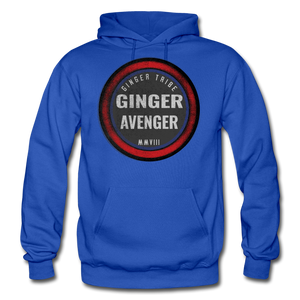 Ginger Avenger - Gildan Heavy Blend Adult Hoodie - royal blue