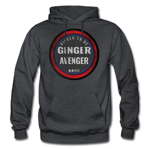 Ginger Avenger - Gildan Heavy Blend Adult Hoodie - charcoal gray