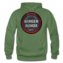 Load image into Gallery viewer, Ginger Avenger - Gildan Heavy Blend Adult Hoodie - military green