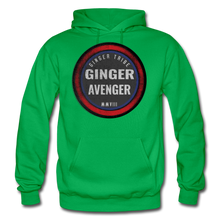 Load image into Gallery viewer, Ginger Avenger - Gildan Heavy Blend Adult Hoodie - kelly green