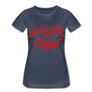 Ginger Tribe - Women’s Premium T-Shirt - heather blue