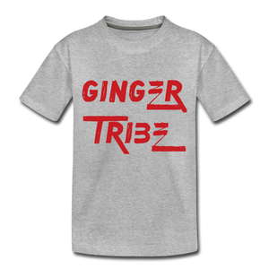 Limited Edition - Ginger Tribe - Toddler Premium T-Shirt - heather gray