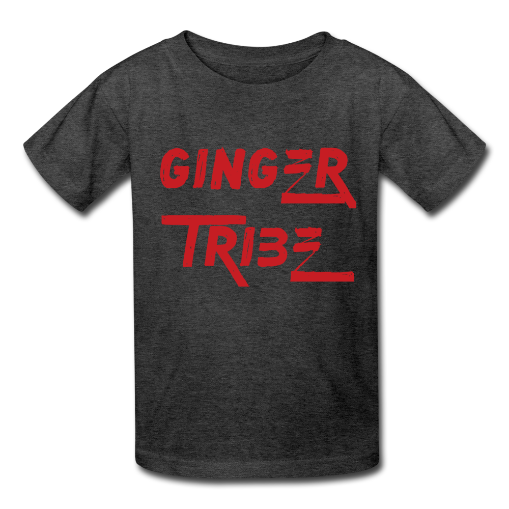 Limited Edition-Ginger Tribe - Kids' T-Shirt - heather black