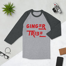 Load image into Gallery viewer, Ginger Tribe Limited Edition -3/4 sleeve raglan shirt
