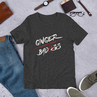 Ginger Bad*ss Whiskey - Short-Sleeve Unisex T-Shirt